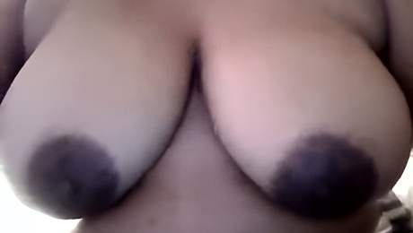 Chubby ebony bitch maturbates her ugly twat insolo clip