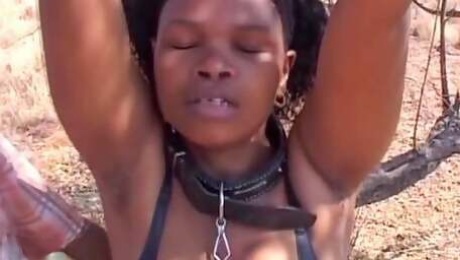 Busty Ebony Whore Gets Caught Stealing By Big Cock Neighbor