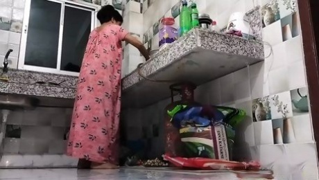 Desi Local Village Wife Fuck By Kitchen ( Official Video By Villagesex91 )