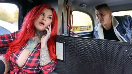 Blowjob sex with sultry Sabien DeMonia from Female Fake Taxi